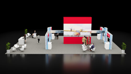 40x40 Trade Show Booth Rental 02