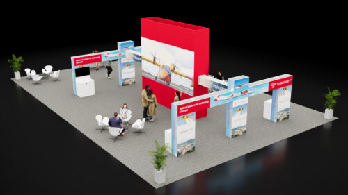 40x40 Trade Show Booth Rental 02 - Image 4
