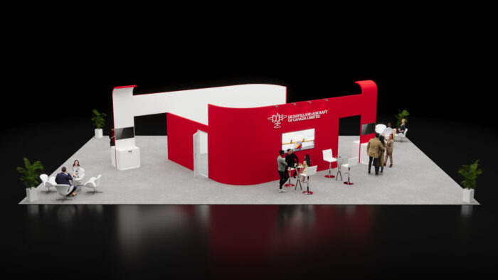 40x60 Trade Show Booth Rental 03-01