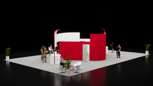 40x40 Trade Show Booth Rental 03 - Image 2