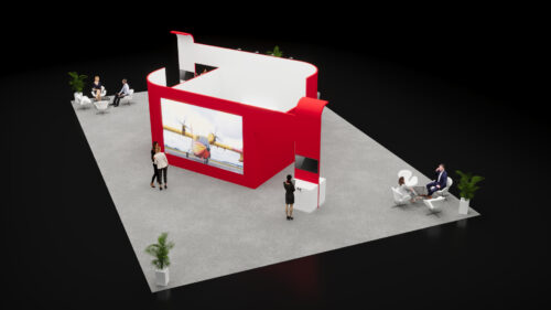 40x40 Trade Show Booth Rental 03 - Image 4