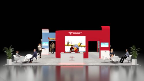 40x40 Trade Show Booth Rental 04 - Image 1