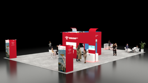 40x40 Trade Show Booth Rental 04 - Image 3