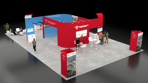 40x40 Trade Show Booth Rental 04 - Image 5