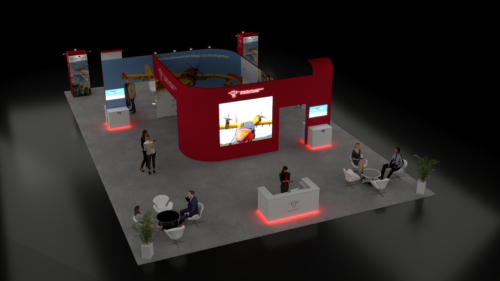 40x40 Trade Show Booth Rental 04 - Image 6