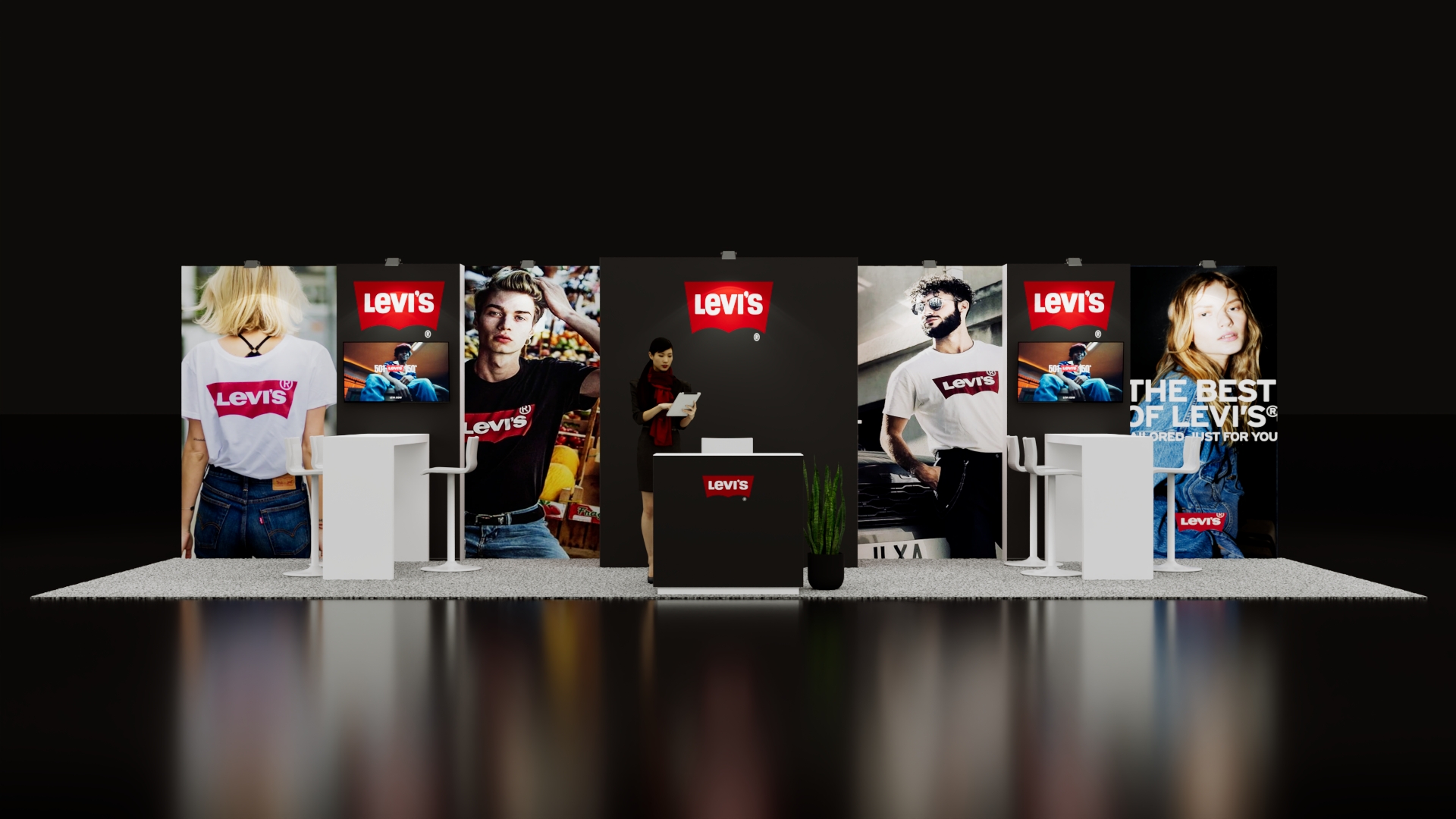 10x30 Trade Show Booth Rental 13