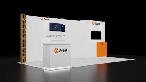 10x20 Trade Show Booth Rental 65 - Image 4