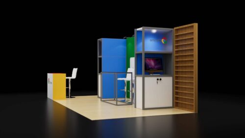 10x20 Trade Show Booth Rental 68 - Image 2