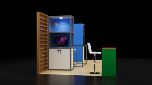 10x20 Trade Show Booth Rental 68 - Image 3