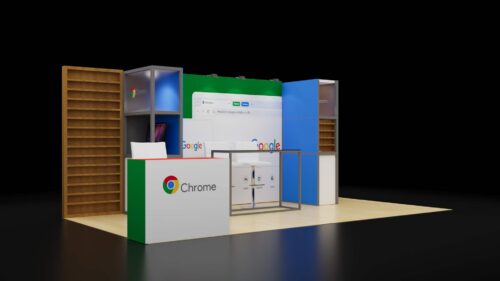 10x20 Trade Show Booth Rental 68 - Image 4