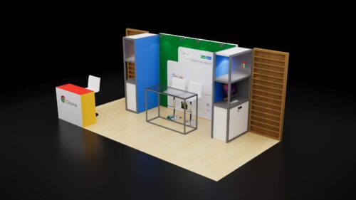 10x20 Trade Show Booth Rental 68 - Image 5